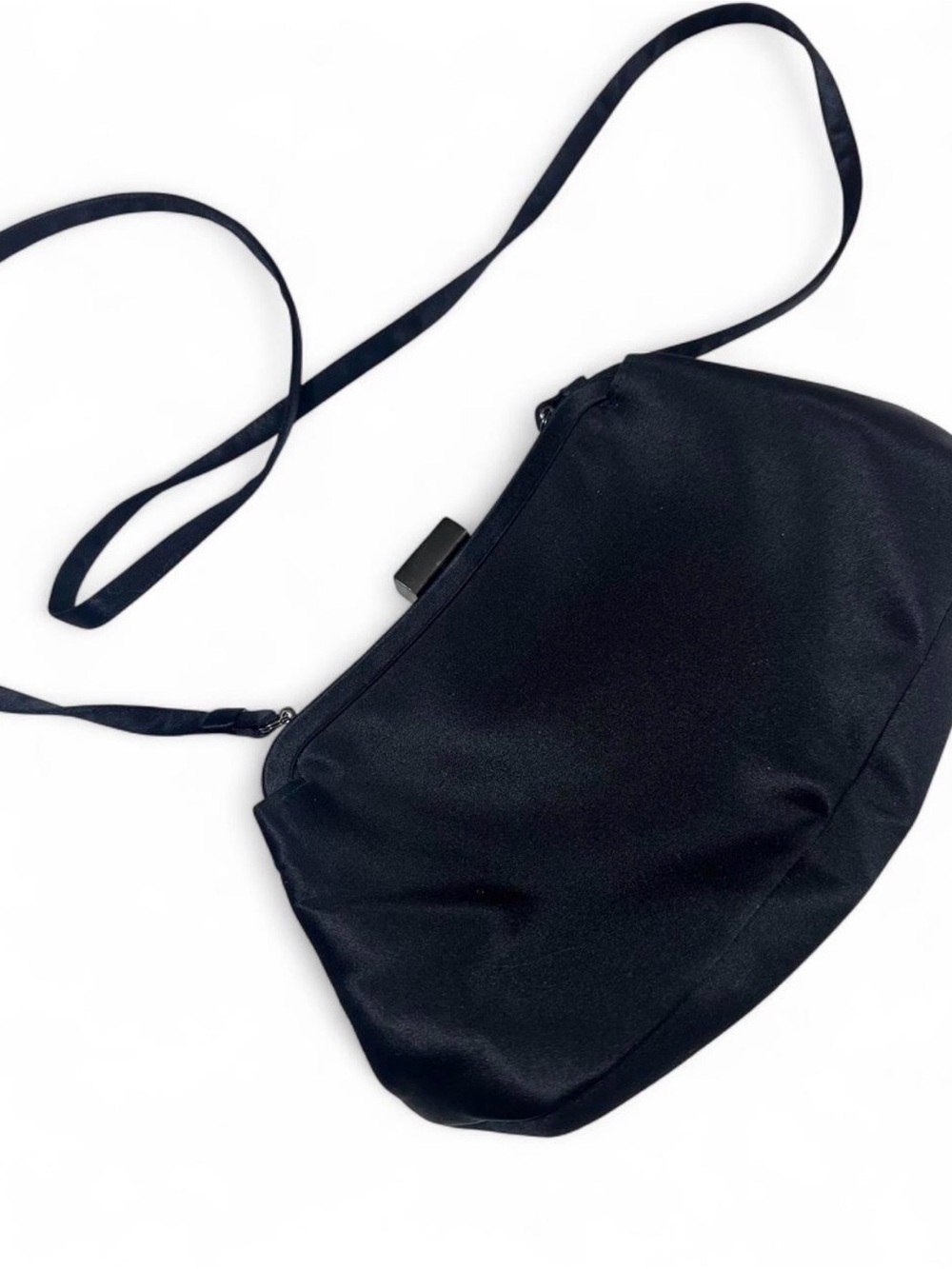 Black Crossbody Bag - Minimalist Women's Shoulder Bag